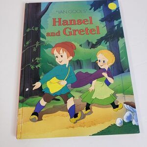 Van Gool’s 1999 Hansel & Gretel Vintage Illustrated HB Fairy Tale Book